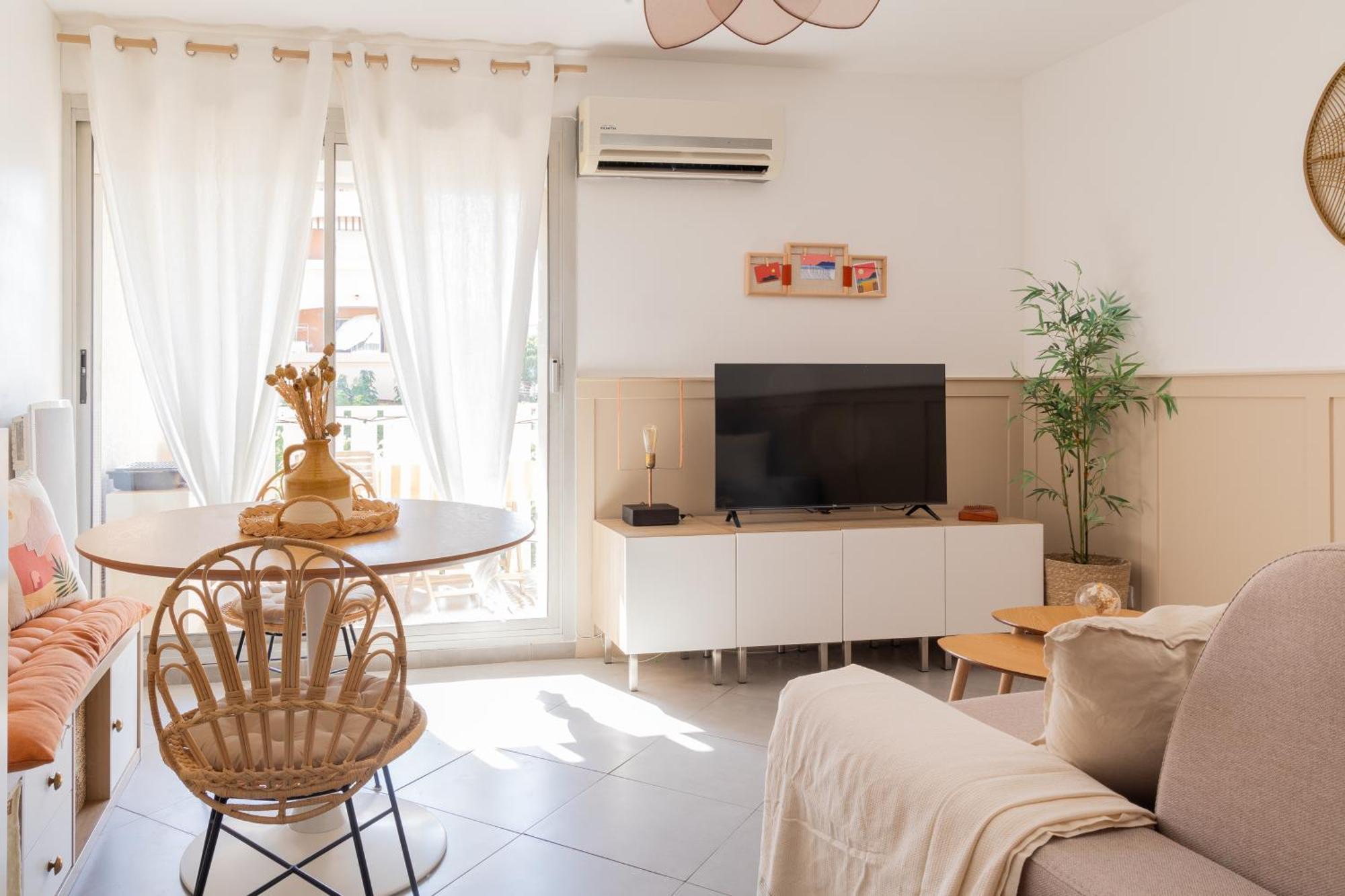 Appart Cosy, Piscine, Clim, Parking Prive - Proche Plage - Arrivee Autonome - Lit Queen Size La Seyne-sur-Mer Exteriör bild